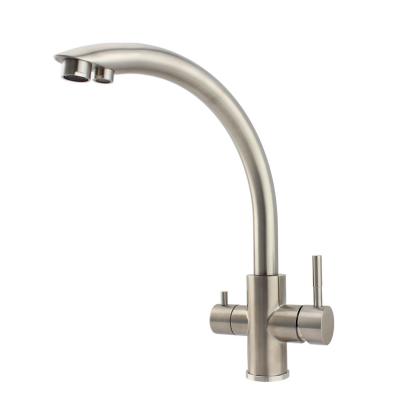 Economic Lead Free Stainless 3 Way Tap for RO System
