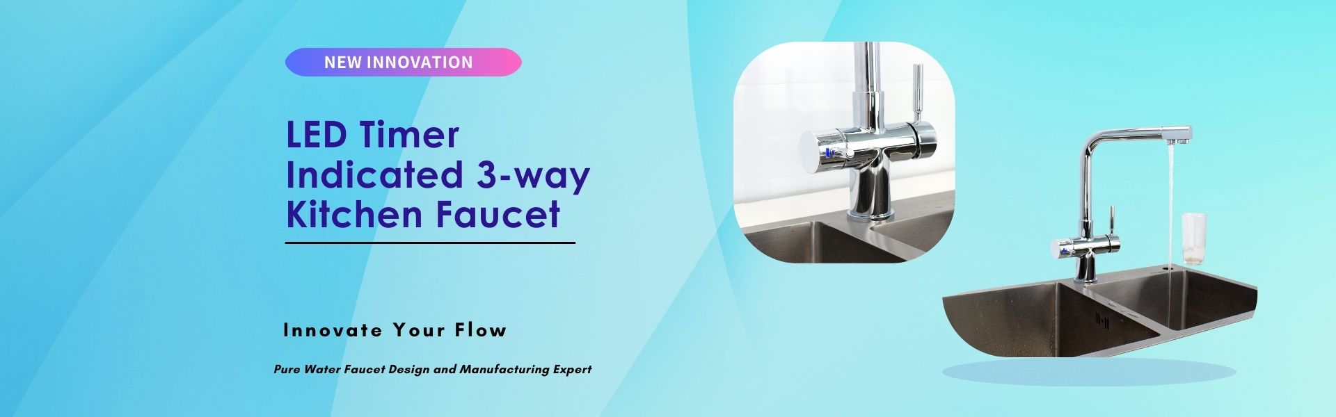 DOGO Manufacturer is professional in faucets more than ten years, we supplied almost full line faucet products, such as filter water 3 way faucet, purified three way kitchen faucet, tri-flow faucet, 3 in 1 faucet, RO Water tap, soda machine faucets e