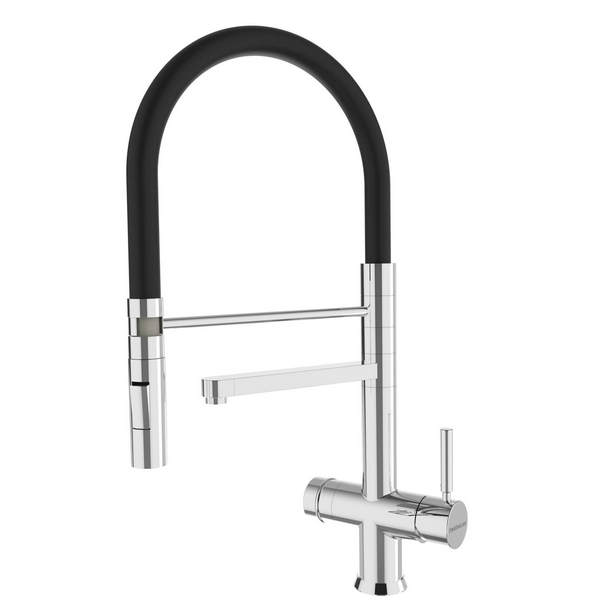 Spring Type Three Way  Faucet