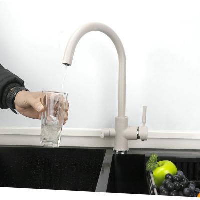 Granites Avena Three Way Kitchen Faucet