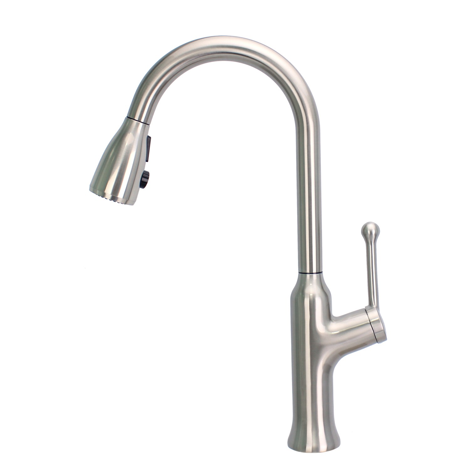 Stainless Pull out 3 Way Kitchen Tap Brushed Finished