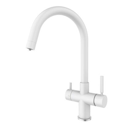 White 5 Way Sparkling Chiller Water Tap 
